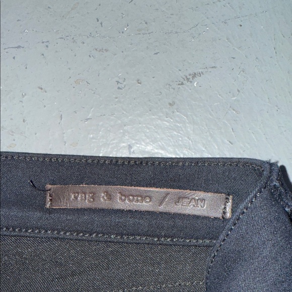 Rag & Bone Black Denim Jeans - Picture 2 of 4